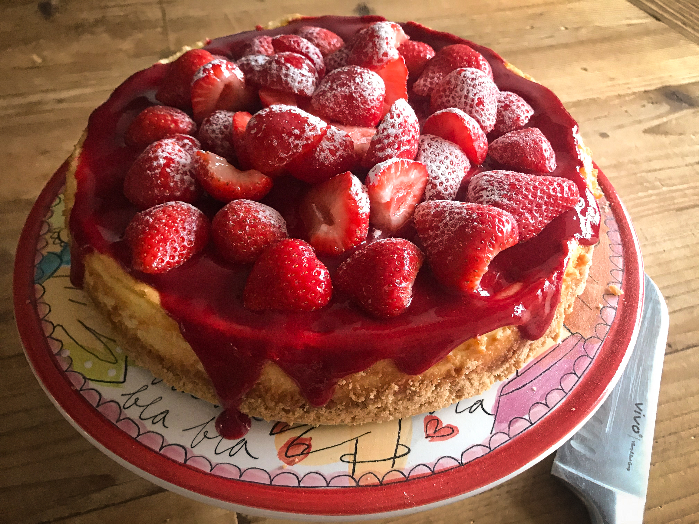 Aardbeien CheeseCake