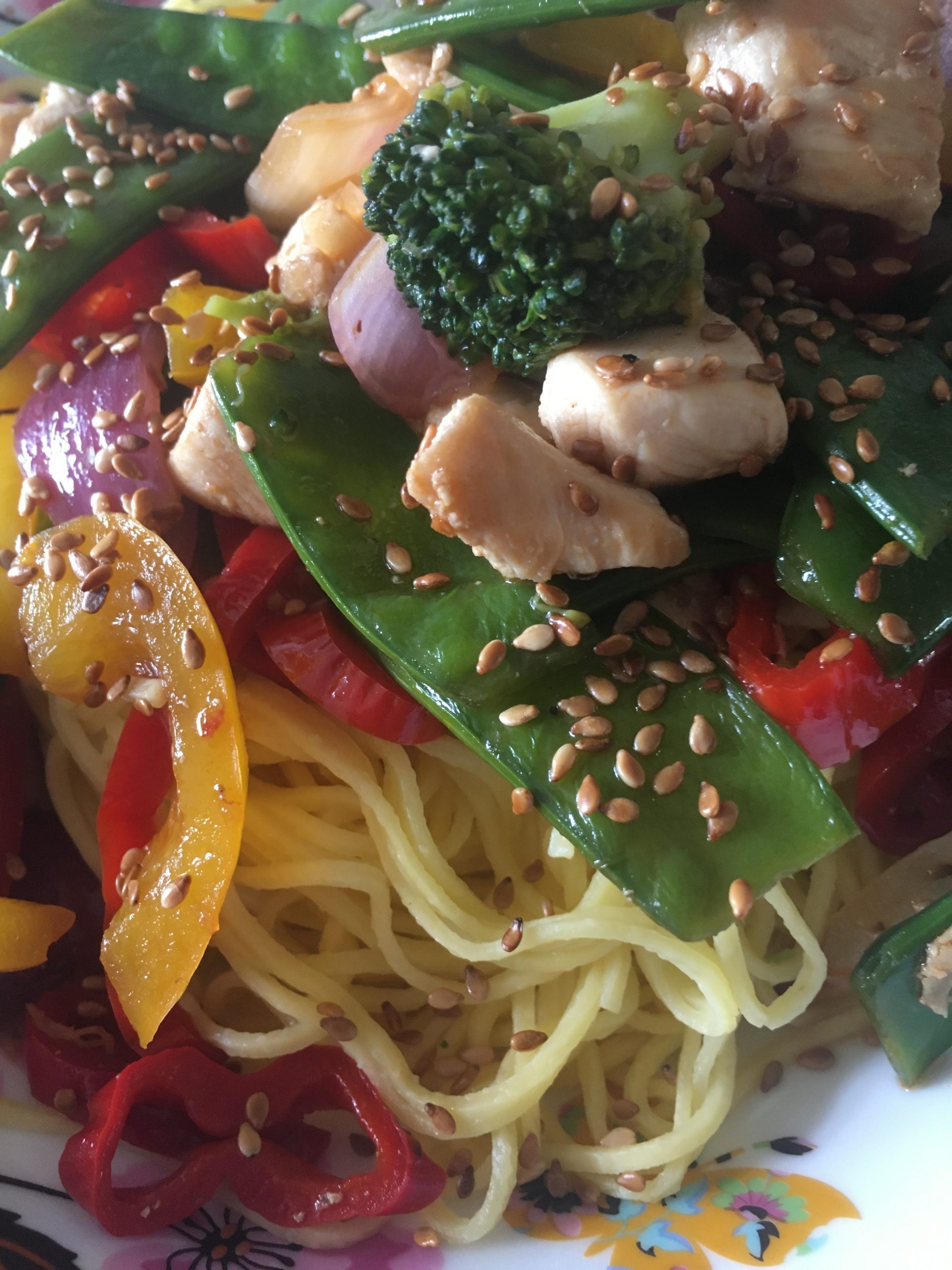 Oosterse Wokschotel met Zoete Puntpaprika